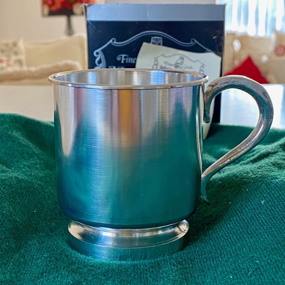 Mullingar Pewter l Baby Christening Cup